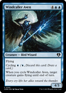Windcaller Aven (CMM-133) [Commander Masters] Foil