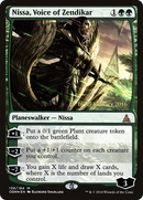 Nissa, Voice of Zendikar (PRE-138) [Oath of the Gatewatch Promos] Foil