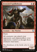 Frenzied Saddlebrute (CMR-180) [Commander Legends]