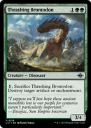 Thrashing Brontodon (LCI-216) [The Lost Caverns of Ixalan]