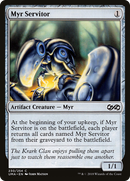 Myr Servitor (UMA-230) [Ultimate Masters] Foil