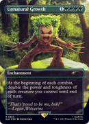 Unnatural Growth (SLD-865) (Borderless) [Secret Lair Drop] Foil