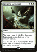 Sanguine Sacrament (PRE-033) [Ixalan Promos] Foil