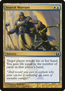 Search Warrant (RTR-193) [Return to Ravnica] Foil