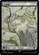 Swamp (LTR-717) (Surge Foil) [The Lord of the Rings: Tales of Middle-earth] Foil