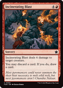 Incinerating Blast (FDN-090) [Foundations] Foil