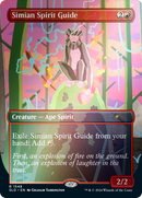 Simian Spirit Guide (Rainbow Foil) (SLD-1548★) (Borderless) [Secret Lair Drop] Foil