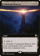 Command Beacon (Extended Art) (CMR-704) [Commander Legends] Foil