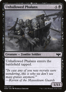 Unhallowed Phalanx (VOW-135) [Innistrad: Crimson Vow] Foil