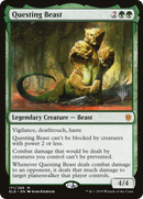 Questing Beast (PPELD-171P) [Promo Pack: Throne of Eldraine Promos] Foil