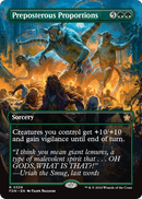 Preposterous Proportions (Borderless) (FDN-338) [Foundations]