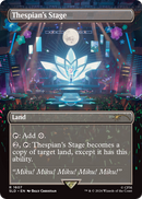Thespian's Stage (SLD-1607) (Borderless) [Secret Lair Drop] Foil