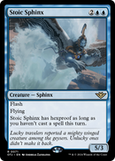 Stoic Sphinx (PPOTJ-071) [Promo Pack: Outlaws of Thunder Junction Promos]