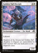 Golden-Tail Disciple (NEO-015) [Kamigawa: Neon Dynasty] Foil