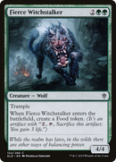 Fierce Witchstalker (ELD-154) [Throne of Eldraine] Foil