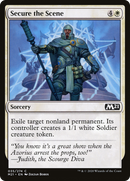 Secure the Scene (M21-035) [Core Set 2021] Foil