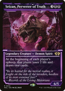 Seizan, Perverter of Truth (MUL-015) (Showcase) [Multiverse Legends] Foil