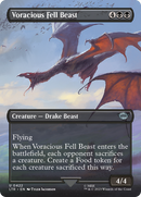 Voracious Fell Beast (Borderless) (LTR-422) [The Lord of the Rings: Tales of Middle-earth]