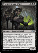 Twisted Sewer-Witch (WOE-114) [Wilds of Eldraine] Foil