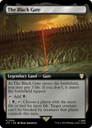 The Black Gate (Extended Art) (LTC-160) [Tales of Middle-earth Commander] Foil