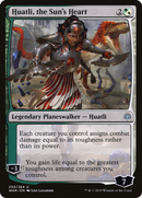 Huatli, the Sun's Heart (WAR-230) [War of the Spark]