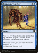 Run Away Together (CMR-087) [Commander Legends] Foil