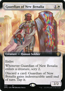 Guardian of New Benalia (Extended Art) (DMU-386) [Dominaria United] Foil