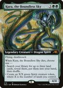 Kura, the Boundless Sky (Extended Art) (NEO-478) [Kamigawa: Neon Dynasty] Foil