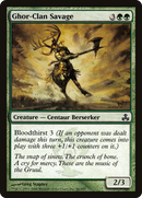 Ghor-Clan Savage (GPT-086) [Guildpact]