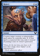 Reject (STX-050) [Strixhaven: School of Mages]