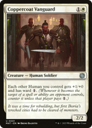 Coppercoat Vanguard (MAT-001) [March of the Machine: The Aftermath] Foil