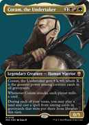 Coram, the Undertaker (Borderless) (Ripple Foil) (M3C-138) [Modern Horizons 3 Commander] Foil
