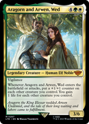 Aragorn and Arwen, Wed (LTR-287) [The Lord of the Rings: Tales of Middle-earth] Foil