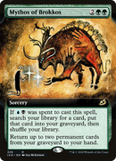 Mythos of Brokkos (Extended Art) (IKO-329) [Ikoria: Lair of Behemoths] Foil