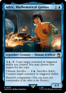 Adric, Mathematical Genius (Surge Foil) (WHO-638) [Doctor Who] Foil