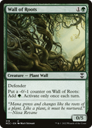 Wall of Roots (NCC-319) [New Capenna Commander]