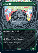 Arbor Elf (SLD-1317) (Borderless) [Secret Lair Drop] Foil