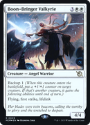 Boon-Bringer Valkyrie (PRE-009) [March of the Machine Promos] Foil