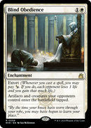 Blind Obedience (RVR-009) [Ravnica Remastered] Foil