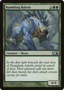 Rumbling Baloth (M14-193) [Magic 2014]