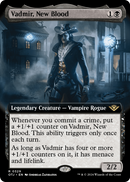 Vadmir, New Blood (Extended Art) (OTJ-329) [Outlaws of Thunder Junction] Foil