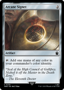Arcane Signet (WHO-239) [Doctor Who] Foil
