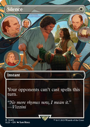 Silence (SLD-1445) (Borderless) [Secret Lair Drop] Foil