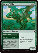 Sagu Wildling (TDM-157) [Tarkir: Dragonstorm] Foil