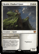 Realm-Cloaked Giant (WOC-071) [Wilds of Eldraine Commander]