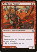 Akoum Warrior (ZNR-134) [Zendikar Rising] Foil