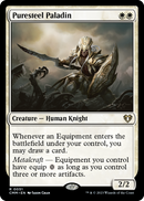 Puresteel Paladin (CMM-051) [Commander Masters]