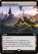 Crawling Barrens (Extended Art) (ZNR-378) [Zendikar Rising]