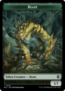 Beast (TBLC-024) [Bloomburrow Commander Tokens]