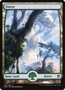 Forest (278) - Full Art (ZNR-278) [Zendikar Rising] Foil